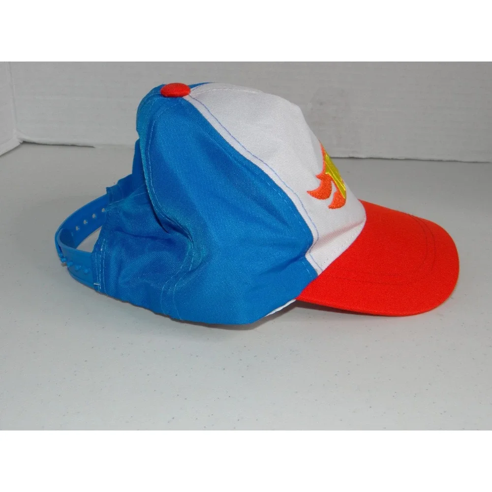 Hot Wheels Monster Trucks Snapback Hat Blue White Red Racing Cap 2024 Mattel